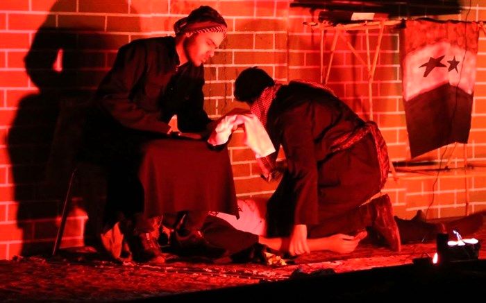 برپایی نمایش «ربیع آتش و خون» در شهر جعفریه قم