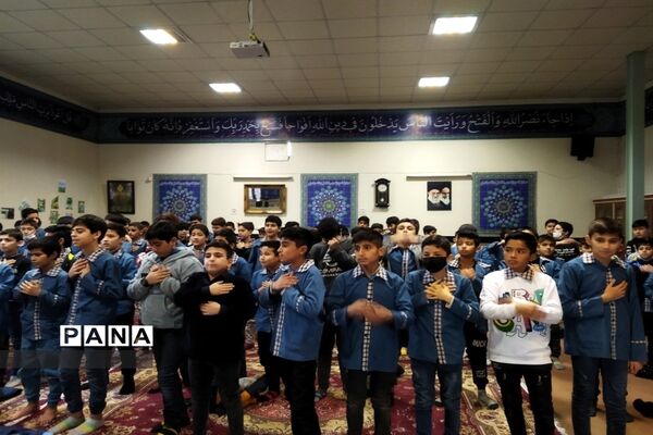 فعالیت‌های مذهبی ایام فاطمیه درمدارس  ملارد