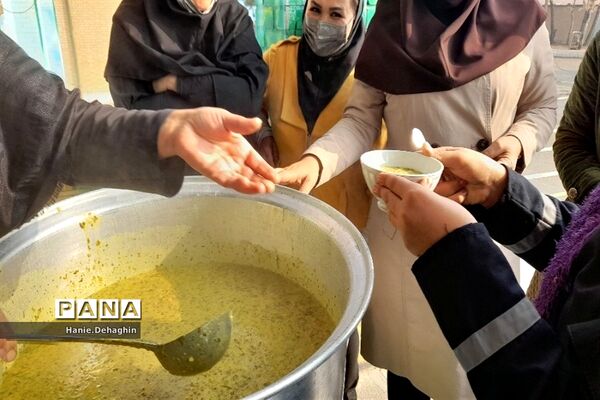 مراسم  شهادت حضرت زهرا(س) در مدرسه نرجس شریف‌آباد