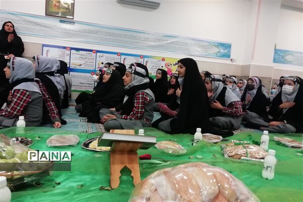 مراسم نوگلان فاطمی در دبستان برکاتی ناحیه دو شیراز