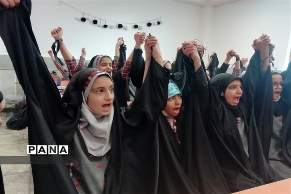 مراسم نوگلان فاطمی در دبستان برکاتی ناحیه دو شیراز