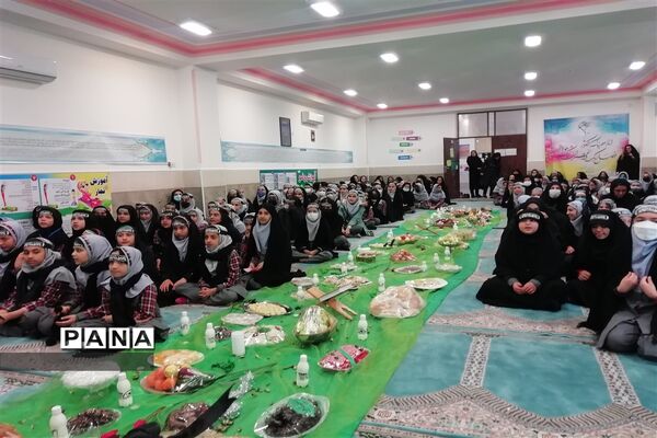 مراسم نوگلان فاطمی در دبستان برکاتی ناحیه دو شیراز