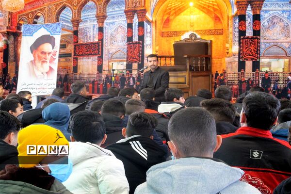 عزاداری دانش‌آموزان شهرستان پردیس در روز شهادت حضرت فاطمه زهرا(س)