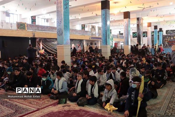 برگزاری آیین نوگلان فاطمی در آباده