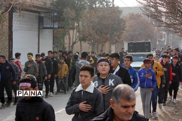 مراسم سالروز شهادت حضرت زهرا (س)هیأت‌های عزاداری دانش‌آموزی جوادآباد