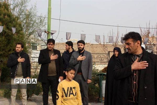 مراسم سالروز شهادت حضرت زهرا (س)هیأت‌های عزاداری دانش‌آموزی جوادآباد