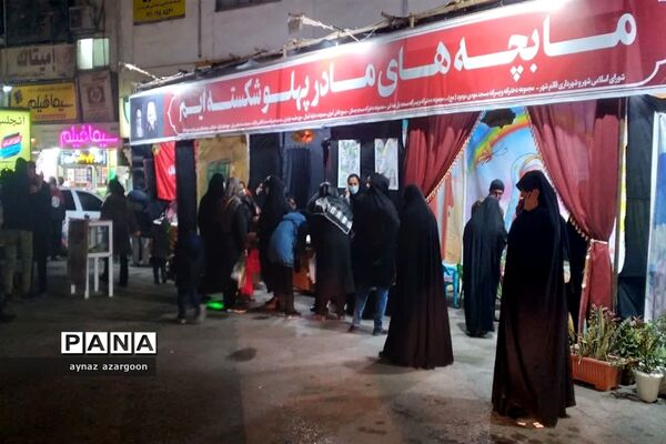 برپایی موکب های فاطمی در قائمشهر