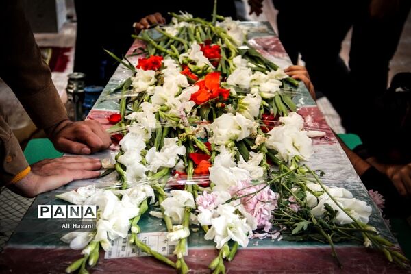 تشییع شهید گمنام دردانشگاه آزاد ارومیه