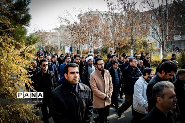 تشییع شهید گمنام دردانشگاه آزاد ارومیه