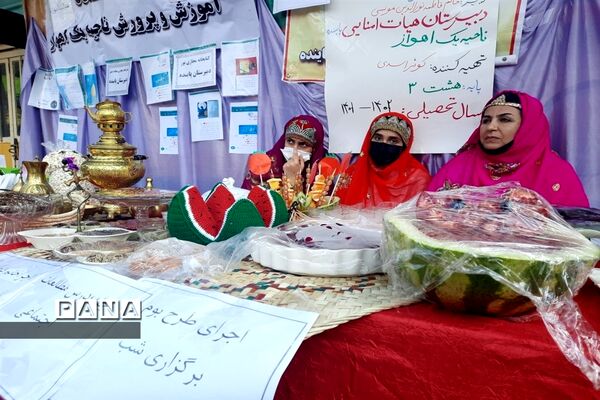 افتتاحیه جشنواره خوارزمی در دبیرستان تشکیلاتی پاینده ناحیه یک اهواز