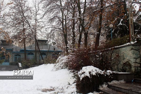 زمین در اردوگاه شهید باهنر لباس سپید به تن کرد