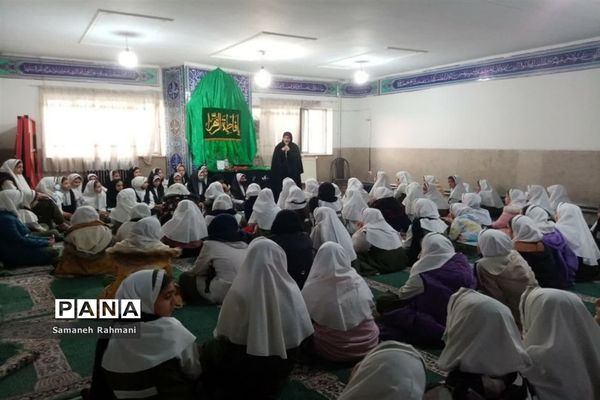 مراسم عزاداری شهادت حضرت زهرا(س) درآموزشگاه الله‌اکبراسلامشهر