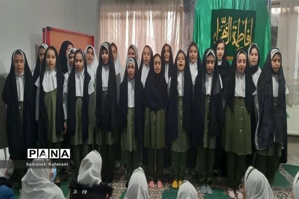 مراسم عزاداری شهادت حضرت زهرا(س) درآموزشگاه الله‌اکبراسلامشهر