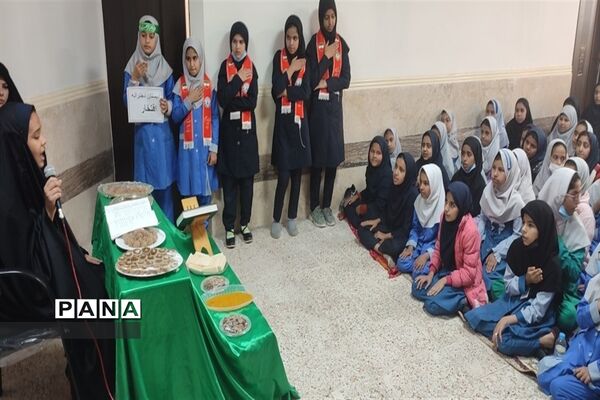 برگزاری مراسم سوگواری شهادت حضرت فاطمه (س)در مدارس شهرستان حمیدیه