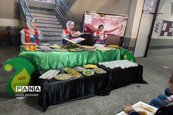 مراسم مجلس  عزاداری حضرت فاطمه زهرا ( س) در مدارس شادگان