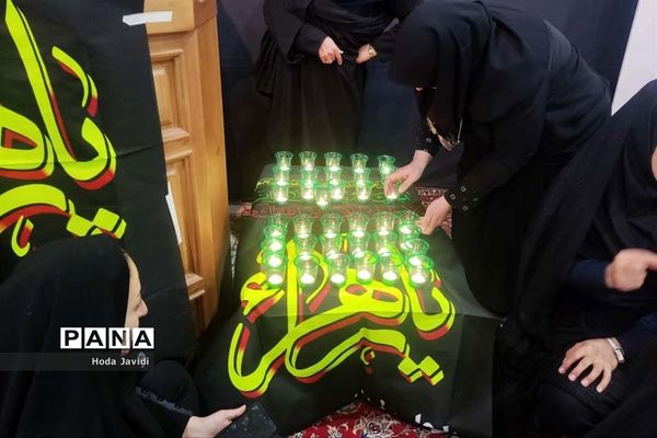 مراسم شهادت حضرت فاطمه زهرا (س ) در مدارس آباده