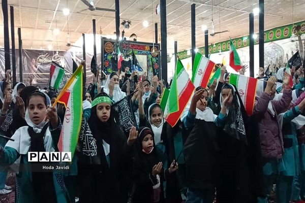 مراسم شهادت حضرت فاطمه زهرا (س ) در مدارس آباده