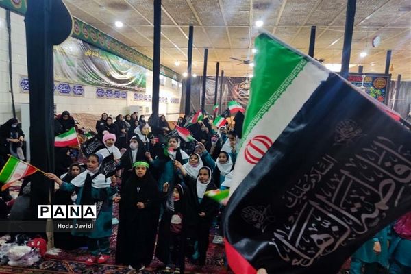 مراسم شهادت حضرت فاطمه زهرا (س ) در مدارس آباده