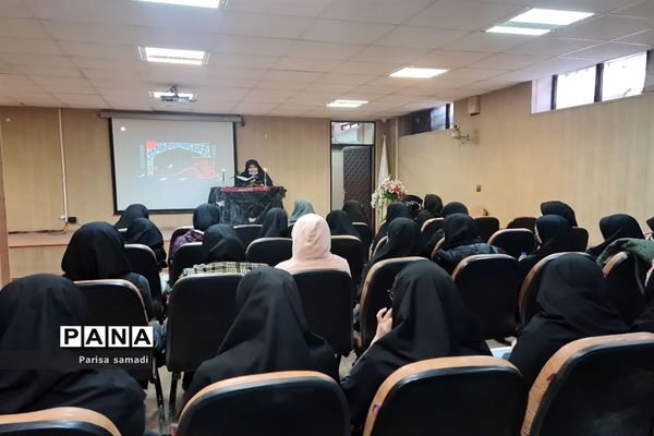 گرامیداشت شهادت بانوی دو عالم در دبیرستان فرهنگ منطقه ۱۳