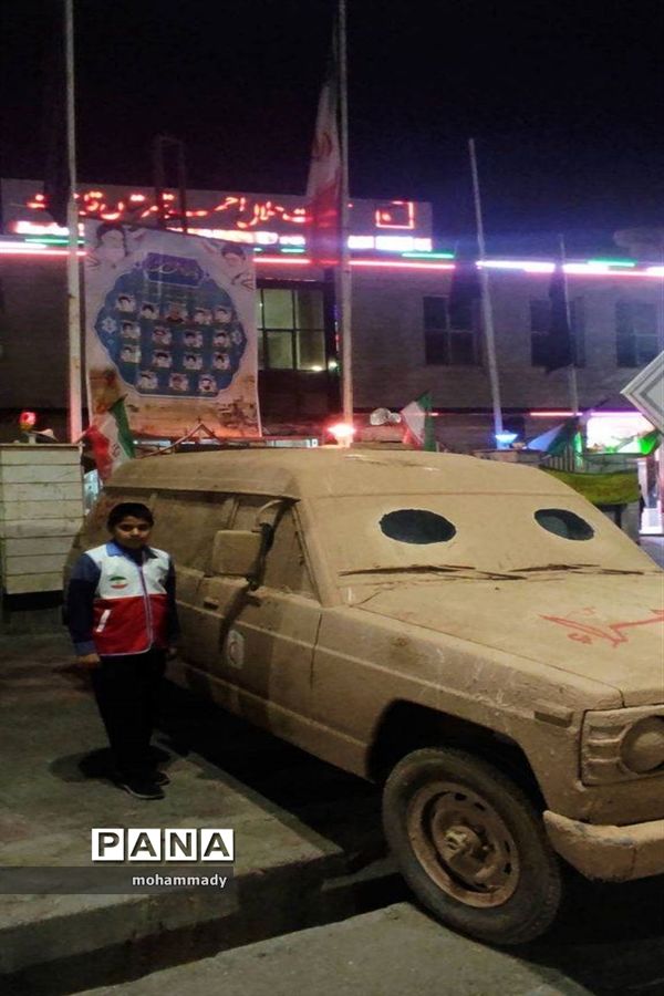 یادواره شهدای امدادگر در جمعیت هلال احمر قاین