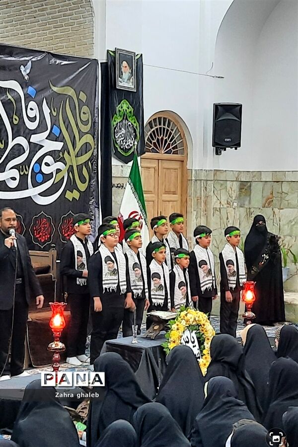 سوگواری یاس نبوی در شهرستان بافق
