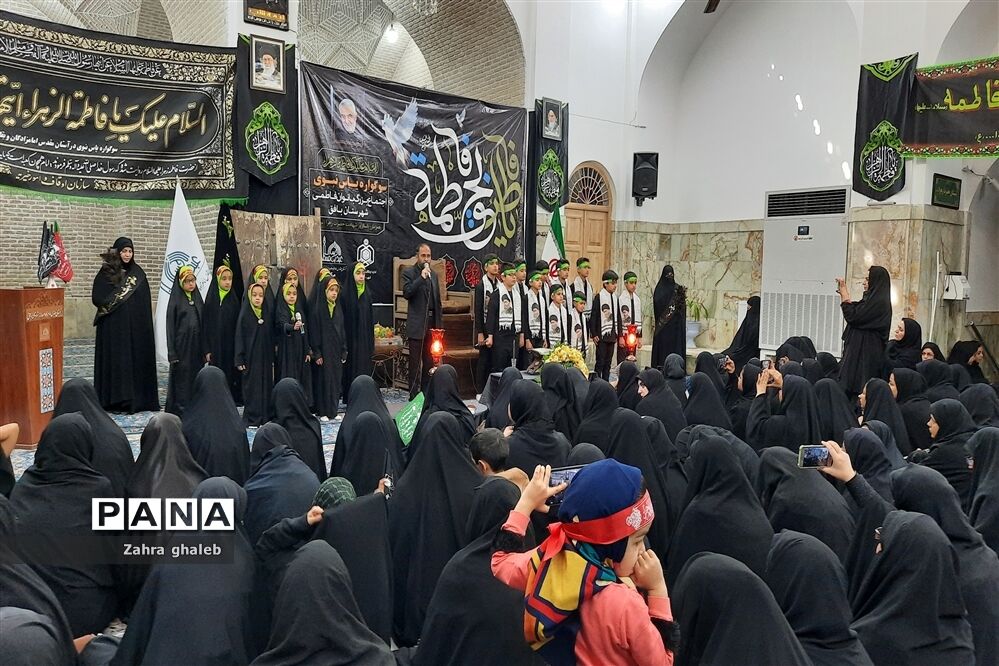 سوگواری یاس نبوی در شهرستان بافق