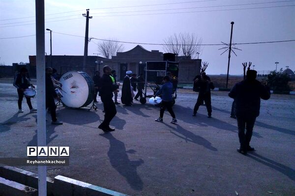 عزاداری شهادت حضرت فاطمه زهرا (س) در روستای جعفرآباد بخش جوادآباد