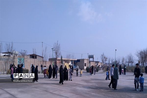 عزاداری شهادت حضرت فاطمه زهرا (س) در روستای جعفرآباد بخش جوادآباد