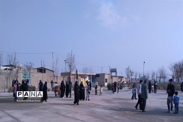 عزاداری شهادت حضرت فاطمه زهرا (س) در روستای جعفرآباد بخش جوادآباد
