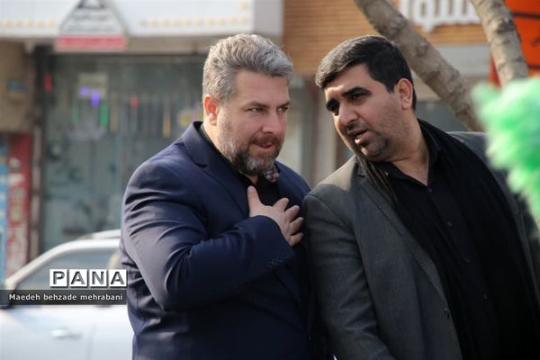 دسته عزاداری به مناسب شهادت فاطمه زهرا(س) در شهرستان قرچک