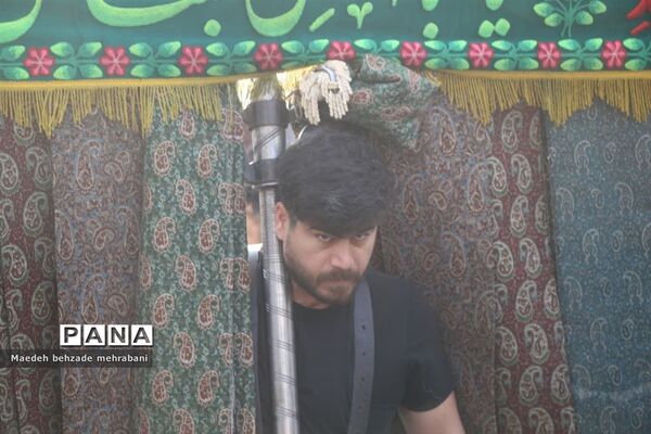 دسته عزاداری به مناسب شهادت فاطمه زهرا(س) در شهرستان قرچک