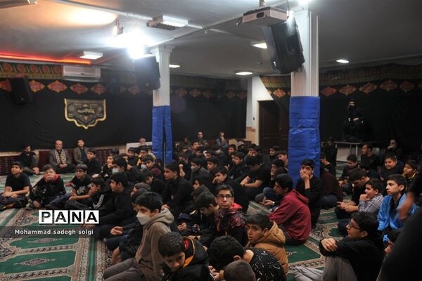 برگزاری مراسم  عزاداری شهادت حضرت فاطمه زهرا (س)در دبیرستان علامه حلی ۴ منطقه ۱۴