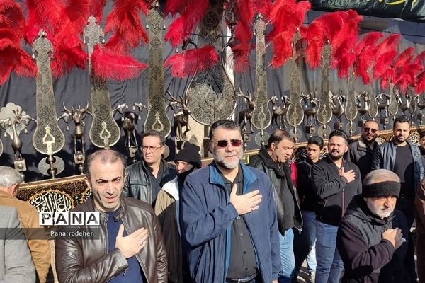 اجتماع عزاداران فاطمی در شهرستان دماوند