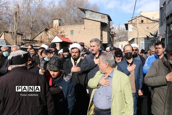 اجتماع عزاداران فاطمی در شهرستان دماوند