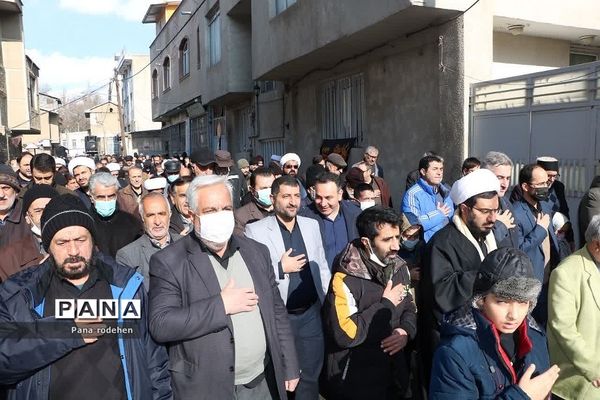 اجتماع عزاداران فاطمی در شهرستان دماوند