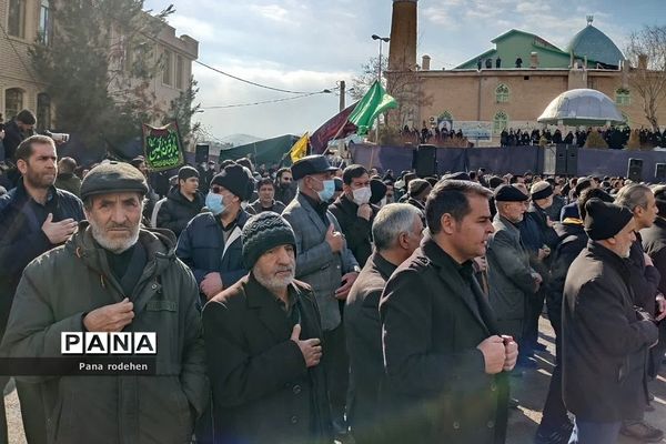 اجتماع عزاداران فاطمی در شهرستان دماوند