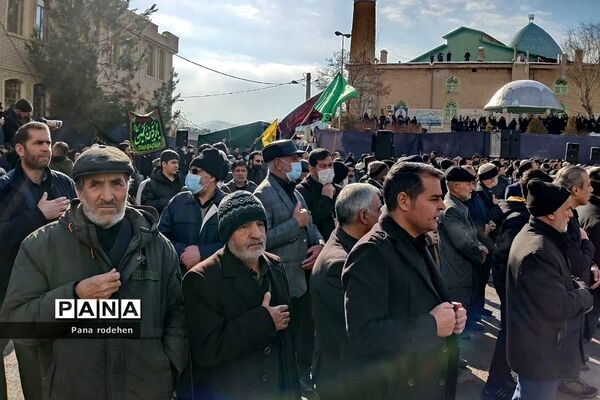 اجتماع عزاداران فاطمی در شهرستان دماوند