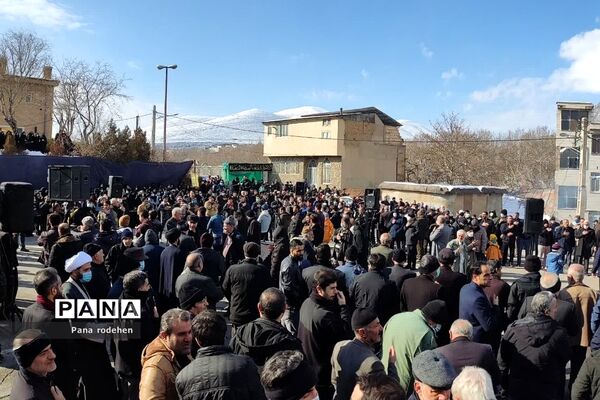 اجتماع عزاداران فاطمی در شهرستان دماوند