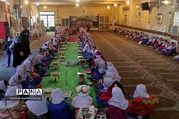 برگزاری مراسم شهادت حضرت زهرا(س) در دبستان های ناحیه 3 شیراز