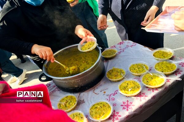 مراسم سوگواری شهادت حضرت زهرا(س) در دبیرستان‌های ناحیه 3 شیراز