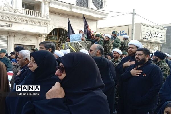 تشییع و خاکسپاری شهدای گمنام در قم