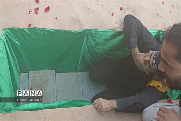 تشییع و خاکسپاری شهدای گمنام در قم