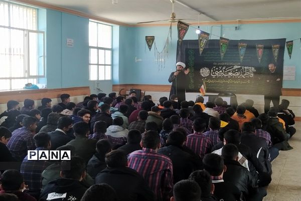 برگزاری مراسم ویژه ایام فاطمیه در مدارس شهرستان بهبهان