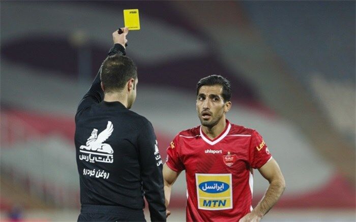 عصبانیت ستاره ملی پوش پرسپولیس از دست خودش