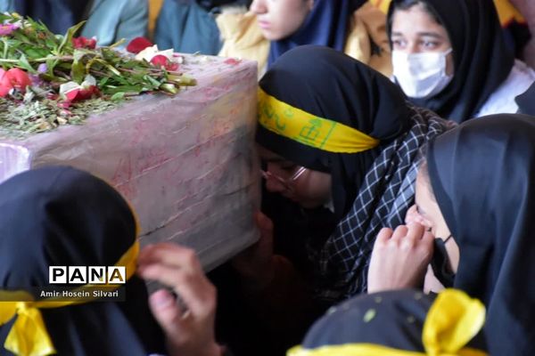 میهمانی شهید گمنام در مدارس جهرم