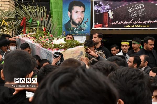 میهمانی شهید گمنام در مدارس جهرم