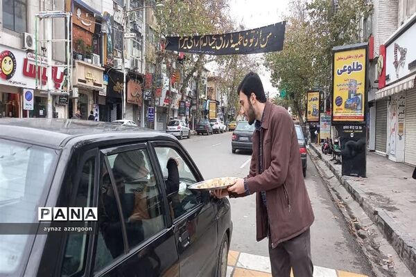 آیین استقبال و تشییع شهید گمنام در قائمشهر