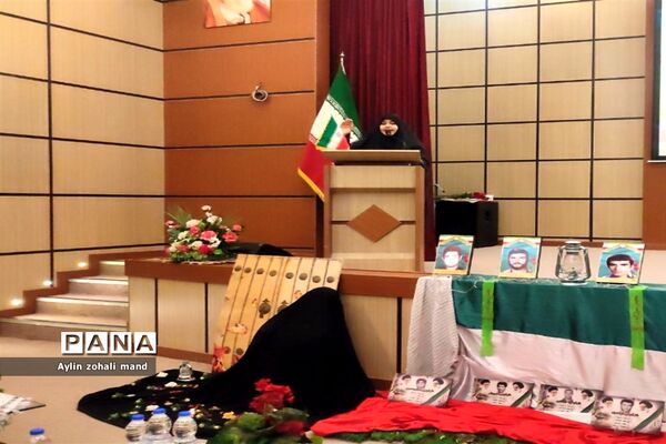 مراسم یادواره شهدا در آموزش و پرورش شهرستان رباط کریم
