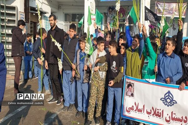 مراسم تشییع باشکوه پیکر مطهر شهید گمنام