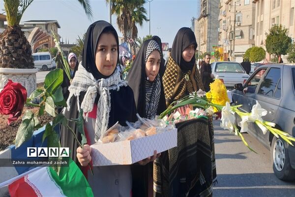 مراسم تشییع باشکوه پیکر مطهر شهید گمنام